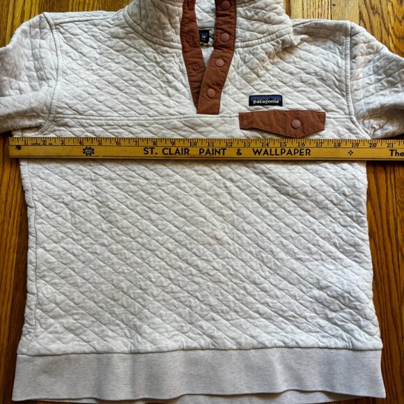 Patagonia Organic Cotton Quilt Snap Pullover Small - Picture 10 of 10